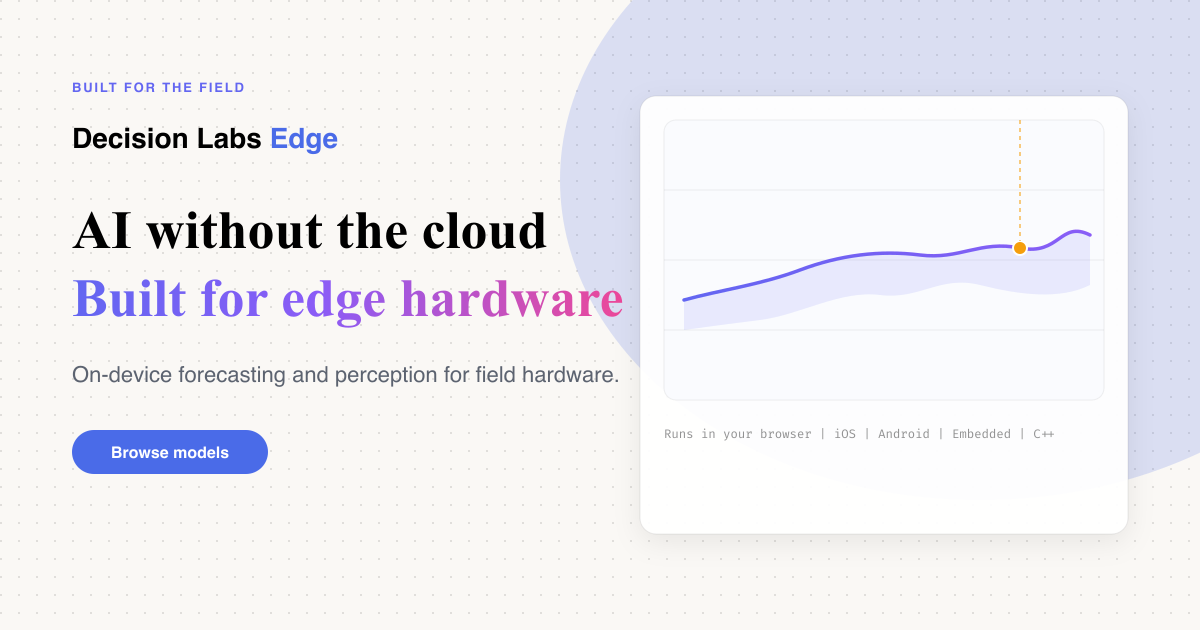 Announcing Decision Labs Edge